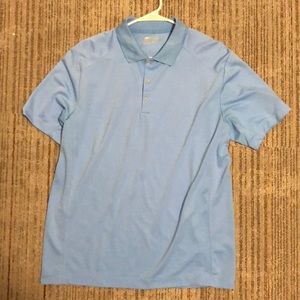 Light Blue Nike Golf polo